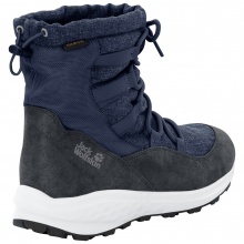 Jack Wolfskin Zimowe buty Nevada Mid Texapore - Fleecefutter, lekkie, średniej wysokości - ciemnoniebieskie Damskie